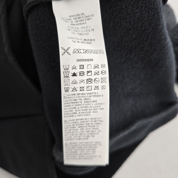 Montura ice blink FLEECE JACKET grey black size small - Picture 9 of 10